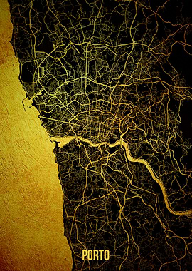 Porto gold map
