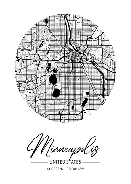 Minneapolis City Map