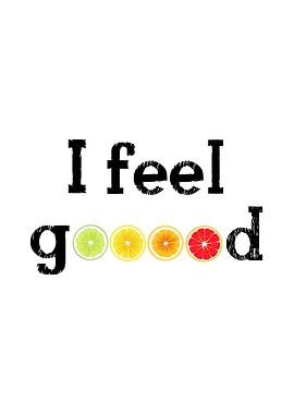 I Feel Good Lemon Orange