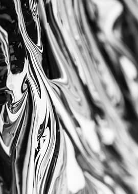 Abstract Black and White