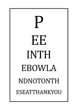 Bathroom Quote Wall Art