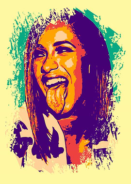 Cardi B Artwork