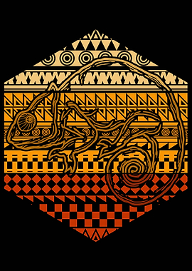 Chameleon Aztec