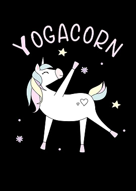 Yogacorn Yoga fun Unicorn
