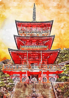 Japan in Watercolor