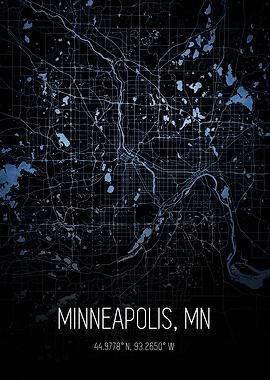 Minneapolis City Map