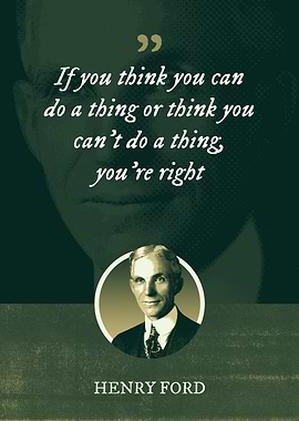 If you think you can do a