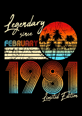 Born in February 1981