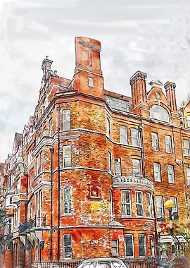 London In Watercolor