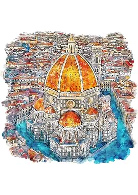 Italy In Watercolor