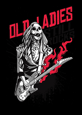 Old Rock Ladies Gift