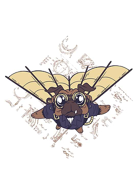 Steampunk Pug Dog Gift