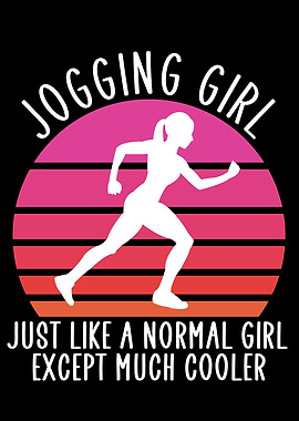 jogging girl