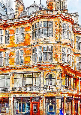 London In Watercolor
