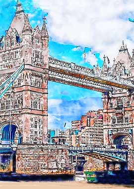 London In Watercolor