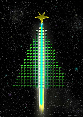 Christmas Space tree