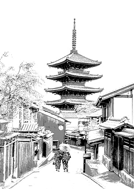 Kyoto Manga style
