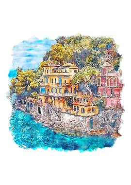 Italy In Watercolor