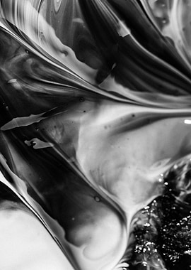 Abstract Black and White