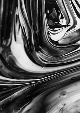 Abstract Black and White