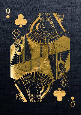 Queen Clovers Golden car