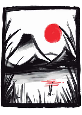 Zen japanese lendscape