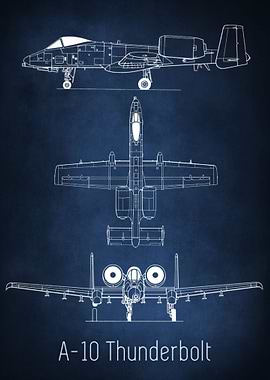 A10 Thunderbolt Blueprint