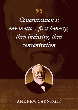 Concentration is my motto