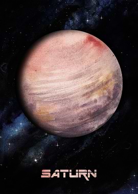 SATURN Watercolor