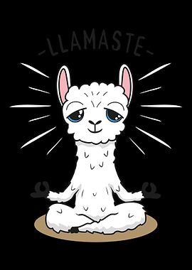 Yoga Joga Namaste Cat Dog