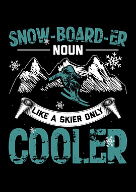 Snowboarder Winter Gift