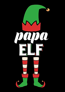 Papa Elf Christmas Santa