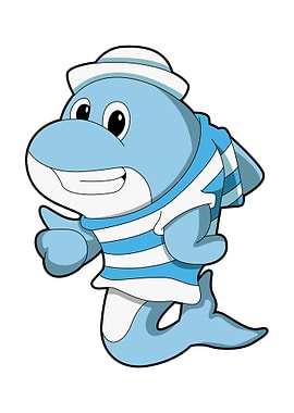 Dolphin Sailor Sailor hat