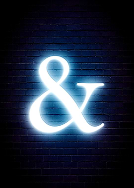and symbol neon