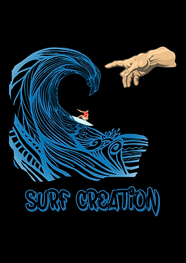 Surf Creation Michelangelo