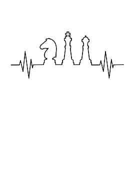 Chess pieces frequenzy