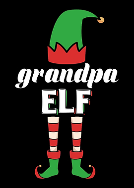 Grandpa elf christmas
