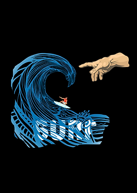 Surf Creation Michelangelo