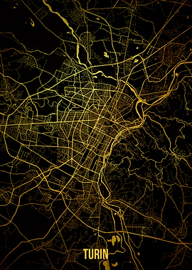 Turin gold map