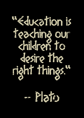 Education is teaching