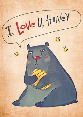 bear love you honey