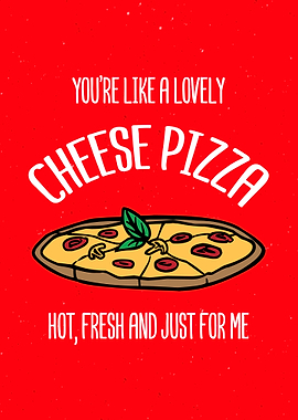 Cheese Pizza Home Decor