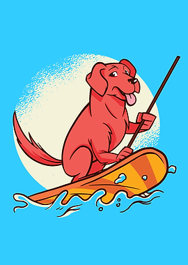 Dog Paddleboarding Gift