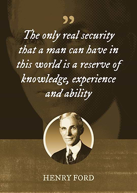 The only real security