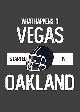 Oakland Football Gift Fan