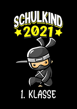 Schulkind 2021 1 Klasse