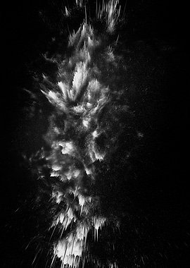 Abstract Black and White