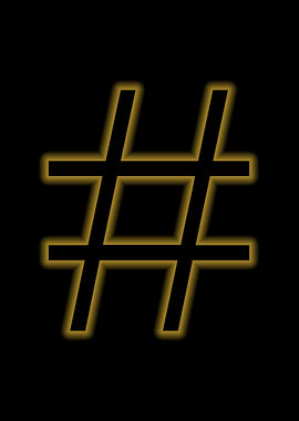 hashtags glow
