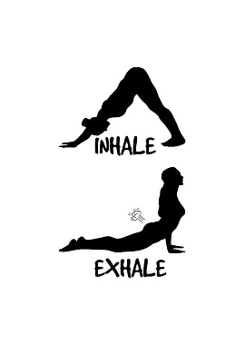 Yoga Inhale Exhale Fat