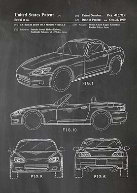 12 Honda S2000 Design Pat